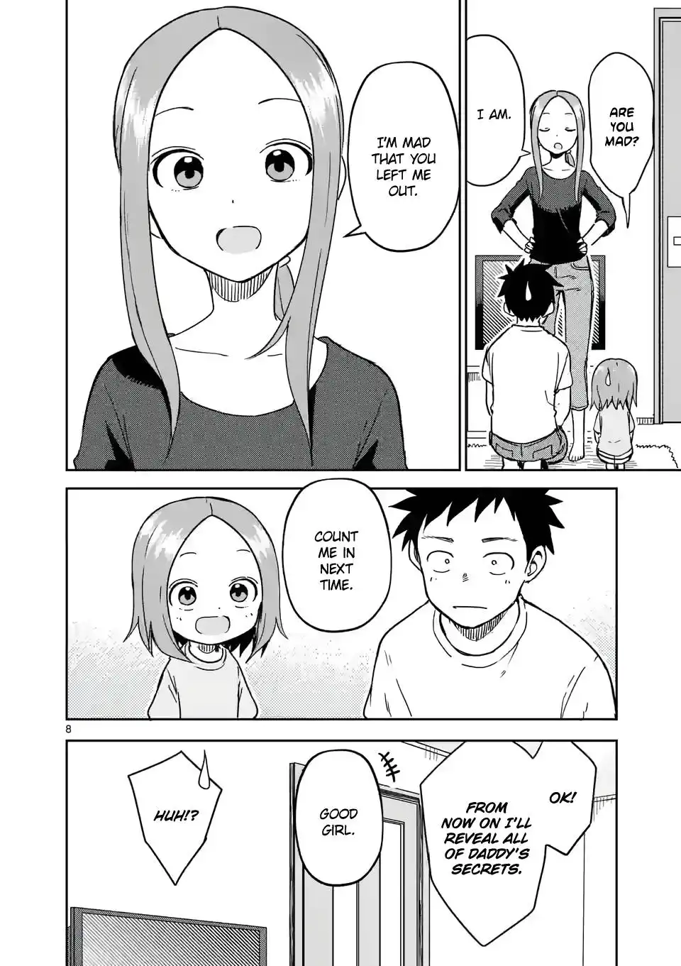 Karakai Jouzu no (Moto) Takagi-san Chapter 242 8